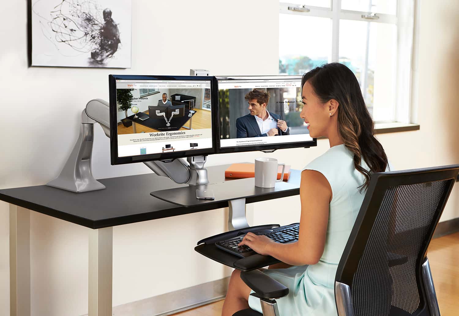 Automated Desk for Work as a New Ergonomic Solution for Improved Efficiency